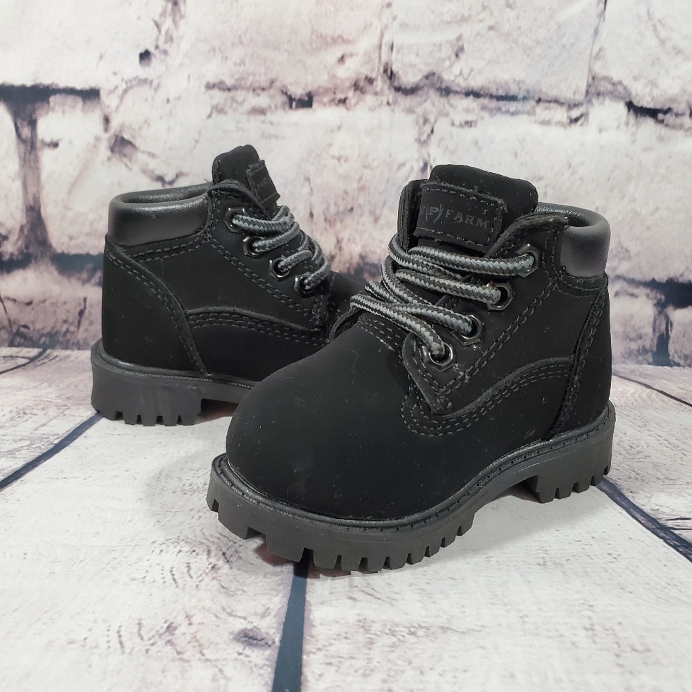 Phat Farm Toddler Boy Black Seude Boots